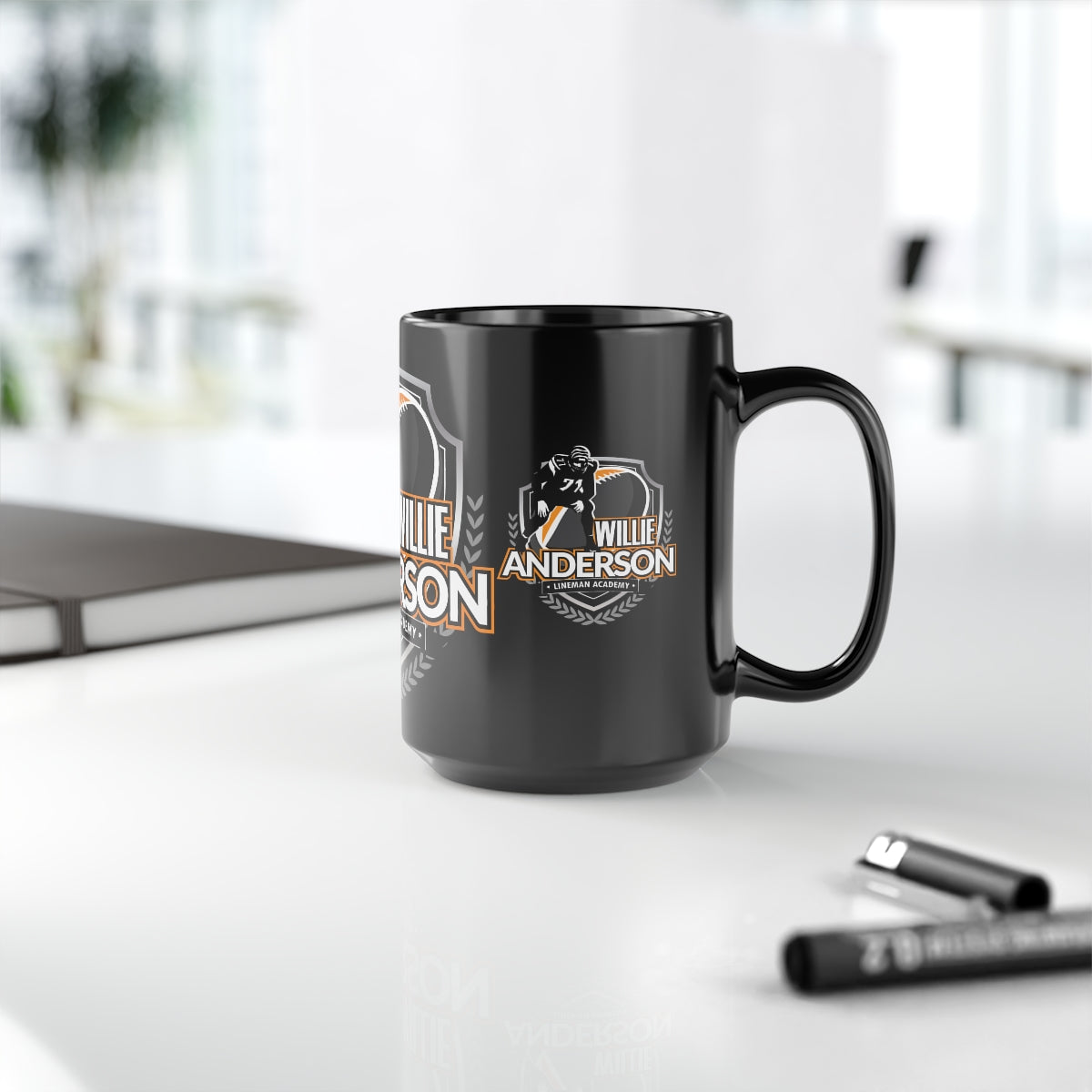 Black Mug, 15oz