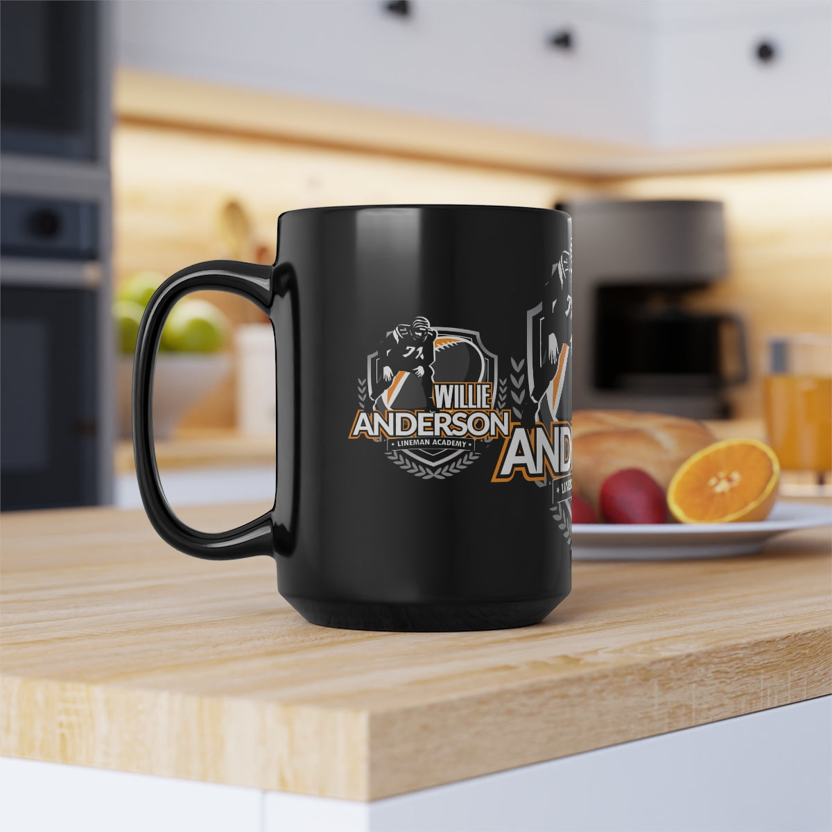 Black Mug, 15oz