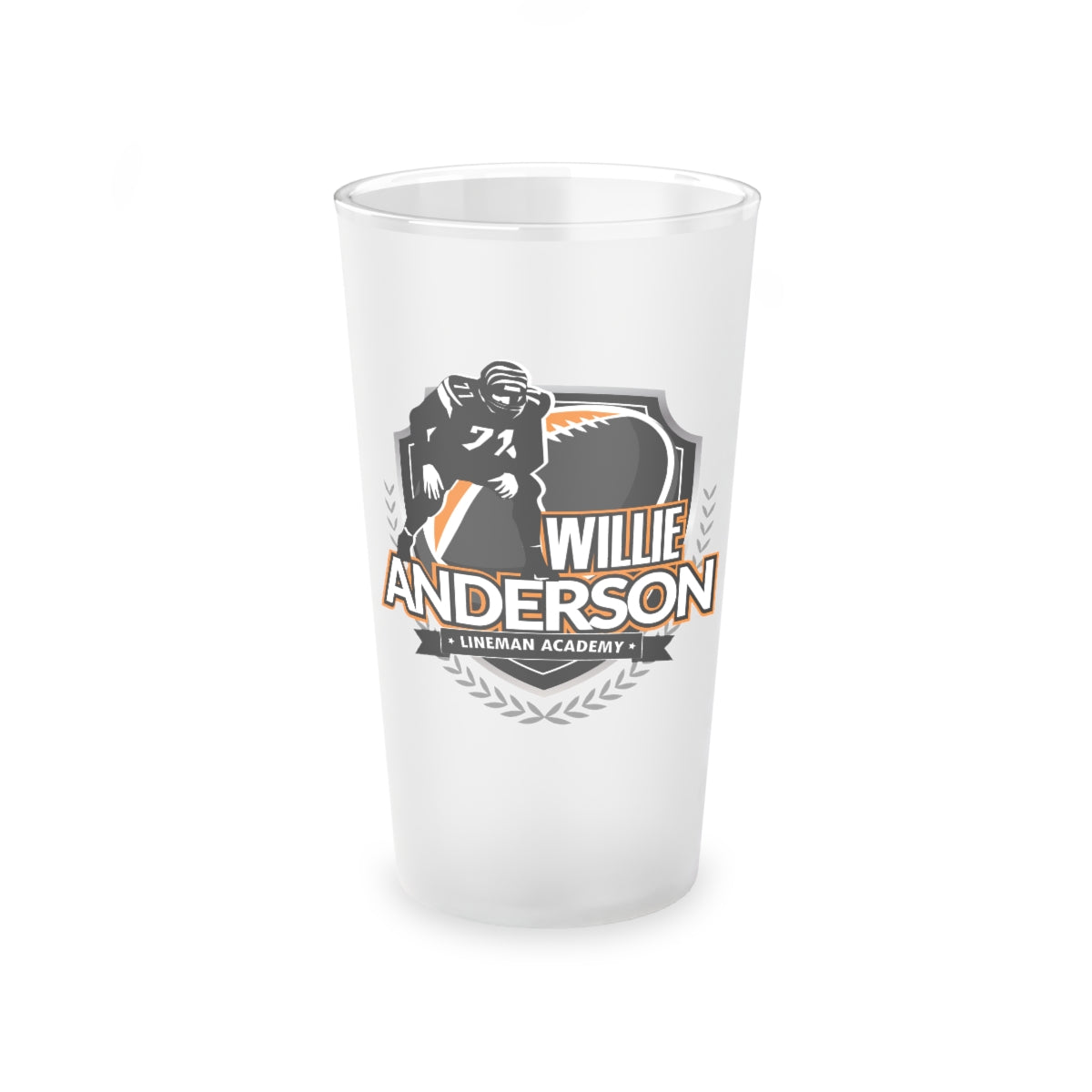 Frosted Pint Glass 16oz